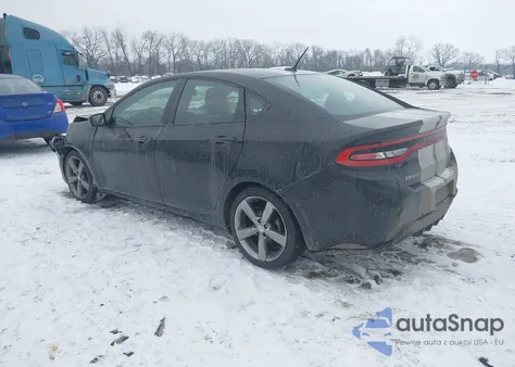 2016 Dodge Dart Gt z USA, uszkodzony, nr VIN 1C3CDFEB2GD539340